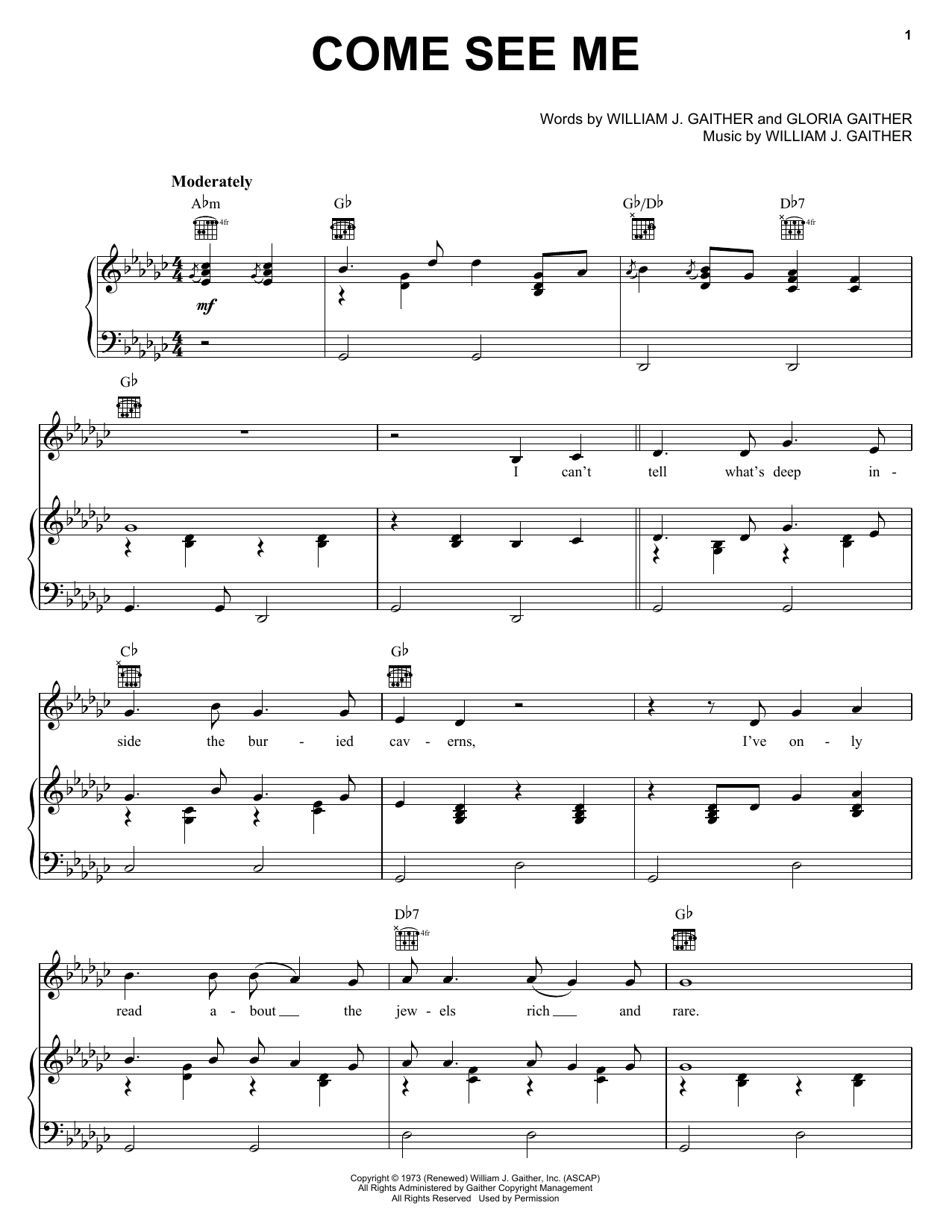 Download The Hoppers Come See Me Sheet Music
