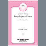 Download or print Come, Thou Long-Expected Jesus Sheet Music Printable PDF 11-page score for Sacred / arranged SATB Choir SKU: 459700.