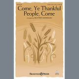Download or print Come, Ye Thankful People, Come Sheet Music Printable PDF 14-page score for Folk / arranged SATB Choir SKU: 159445.