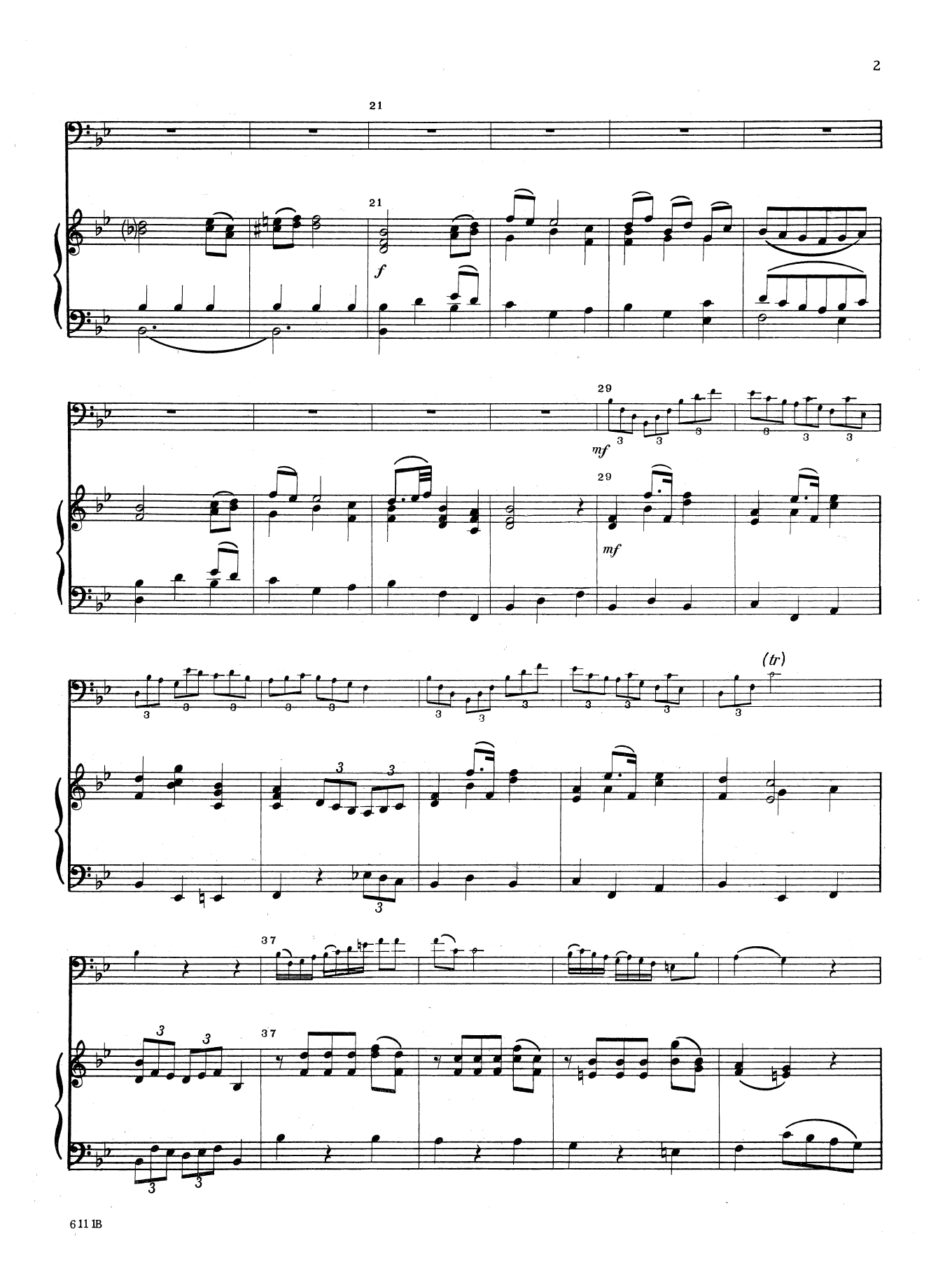 Download Wolfgang Amadeus Mozart Concerto In Bb K 191 (Rondo) - Piano Ac Sheet Music