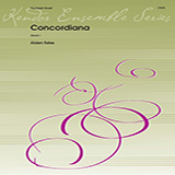 Download or print Concordiana - Piano Accompaniment Sheet Music Printable PDF 2-page score for Concert / arranged Brass Ensemble SKU: 351477.