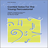 Download or print Contest Solos For The Young Percussionist Sheet Music Printable PDF 19-page score for Classical / arranged Percussion Solo SKU: 124862.