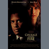 Download or print Courage Under Fire (Theme) Sheet Music Printable PDF 3-page score for Film/TV / arranged Piano Solo SKU: 175717.