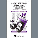 Download or print Crazy Little Thing Called Love (arr. Mark Brymer) Sheet Music Printable PDF 10-page score for Pop / arranged SATB Choir SKU: 414782.