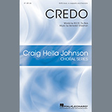 Download or print Credo Sheet Music Printable PDF 26-page score for Concert / arranged Choir SKU: 1345673.
