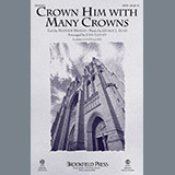 Download or print Crown Him With Many Crowns Sheet Music Printable PDF 11-page score for Sacred / arranged SATB Choir SKU: 197973.