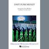 Download or print Daft Punk Medley - Flute 1 Sheet Music Printable PDF 1-page score for Pop / arranged Marching Band SKU: 327683.