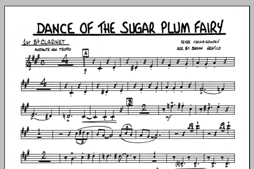 Download Sammy Nestico Dance Of The Sugar Plum Fairy - 1st Bb Sheet Music