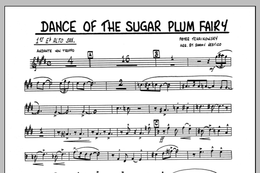 Download Sammy Nestico Dance Of The Sugar Plum Fairy - 1st Eb Sheet Music