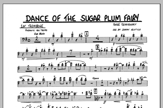 Download Sammy Nestico Dance Of The Sugar Plum Fairy - 1st Tro Sheet Music