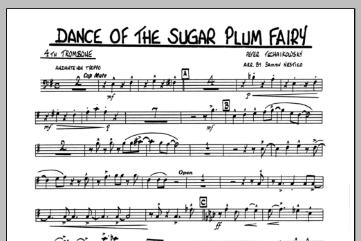 Download Sammy Nestico Dance Of The Sugar Plum Fairy - 4th Tro Sheet Music