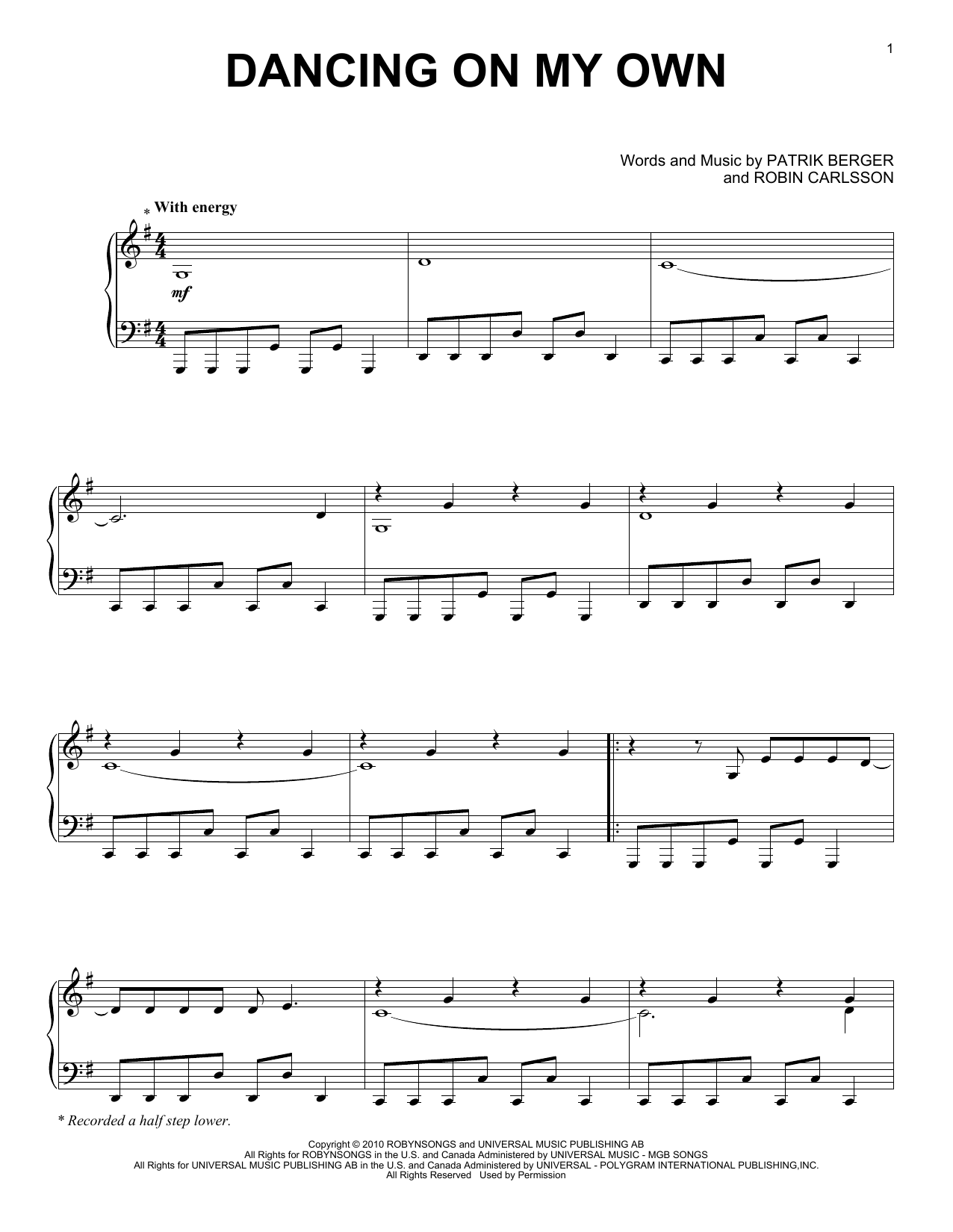Download Vitamin String Quartet Dancing On My Own (from the Netflix ser Sheet Music