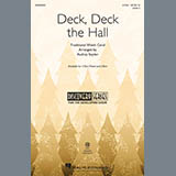 Download or print Traditional Welsh Carol Deck, Deck The Hall (arr. Audrey Snyder) Sheet Music Printable PDF 10-page score for Christmas / arranged 2-Part Choir SKU: 430650.