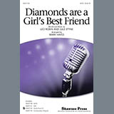 Download or print Diamonds Are A Girl's Best Friend (arr. Mark Hayes) Sheet Music Printable PDF 15-page score for Film/TV / arranged SATB Choir SKU: 517801.