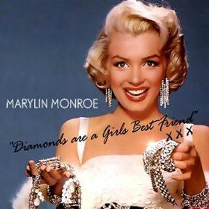 Download Marilyn Monroe Diamonds Are A Girl's Best Friend (from Gentlemen Prefer Blondes) Sheet Music and Printable PDF Score for Piano, Vocal & Guitar (Right-Hand Melody)