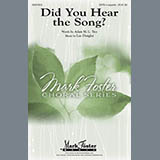Download or print Did You Hear The Song? Sheet Music Printable PDF 9-page score for Concert / arranged SATB Choir SKU: 81411.