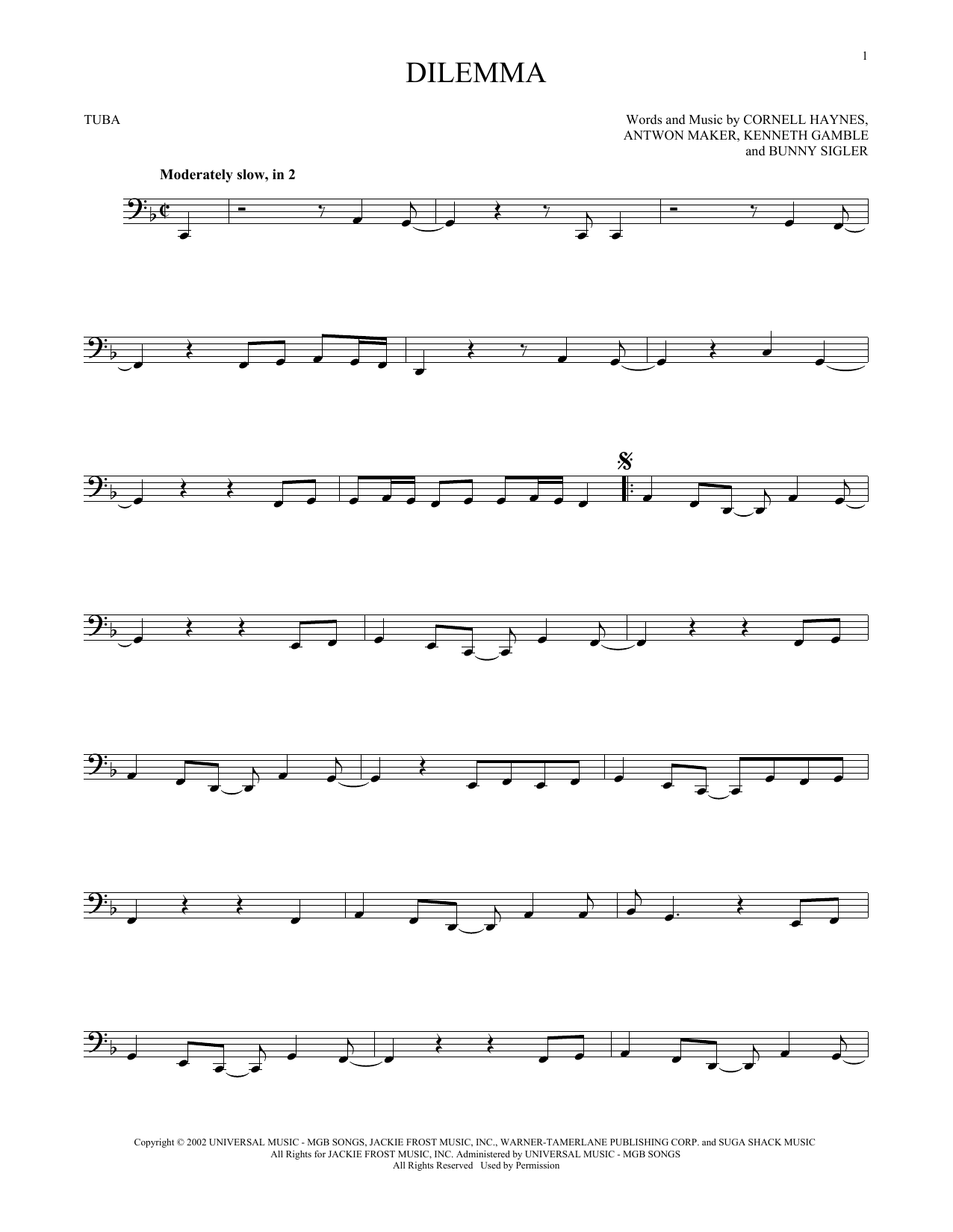 Download Nelly Dilemma (feat. Kelly Rowland) Sheet Music
