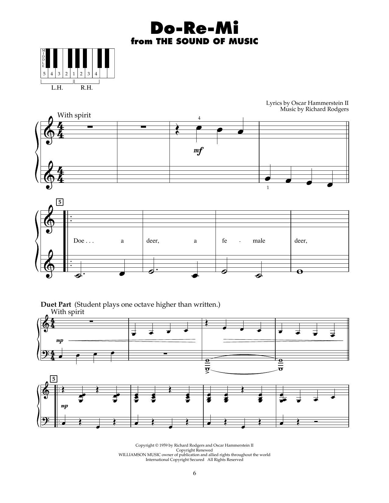 Download Rodgers & Hammerstein Do-Re-Mi (from The Sound Of Music) Sheet Music