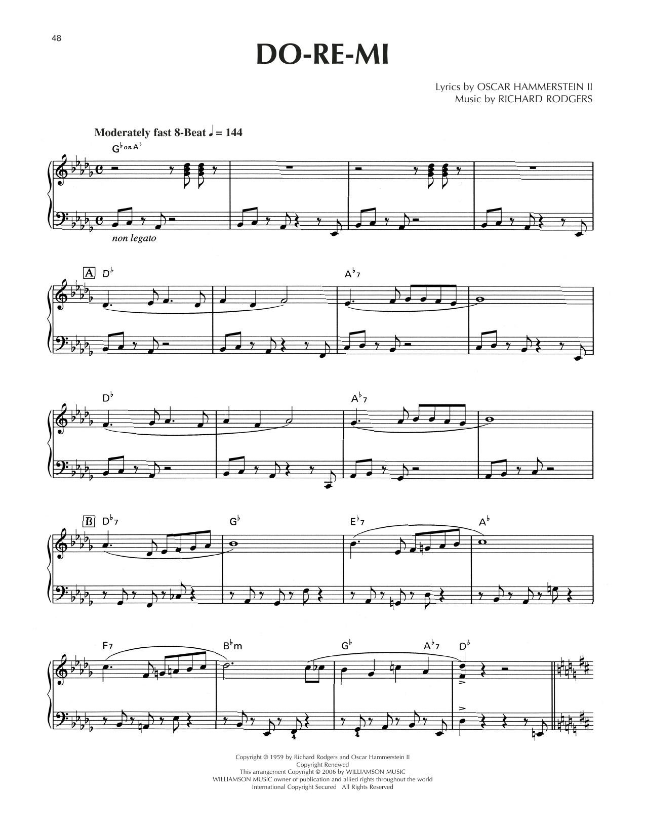 Download Rodgers & Hammerstein Do-Re-Mi [Jazz version] (from The Sound Sheet Music