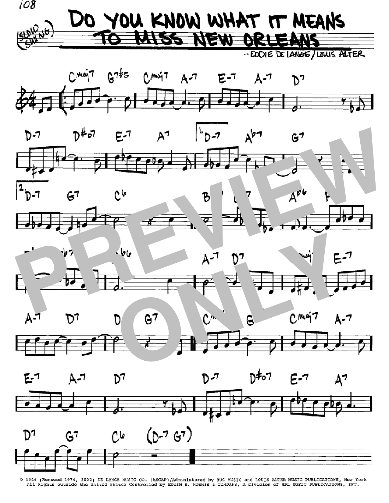 Download Louis Armstrong Do You Know What It Means To Miss New O Sheet Music