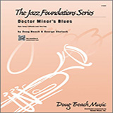 Download or print Doctor Minor's Blues - 1st Bb Trumpet Sheet Music Printable PDF 2-page score for Blues / arranged Jazz Ensemble SKU: 354409.