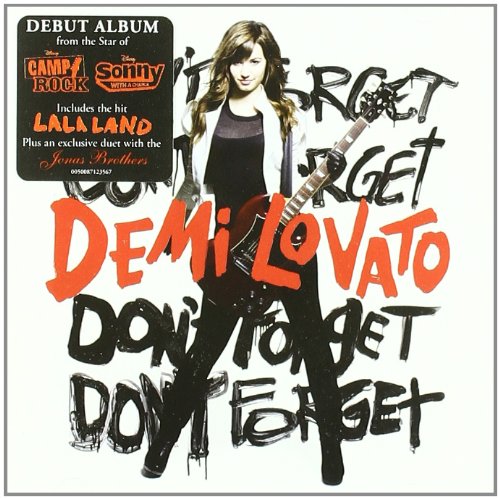 Download Demi Lovato Don't Forget Sheet Music and Printable PDF Score for Piano, Vocal & Guitar (Right-Hand Melody)