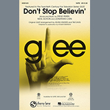 Download or print Don't Stop Believin' - Bass Sheet Music Printable PDF 2-page score for Film/TV / arranged Choir Instrumental Pak SKU: 280828.