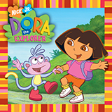 Download or print Dora The Explorer Theme Song Sheet Music Printable PDF 3-page score for Children / arranged Big Note Piano SKU: 437917.