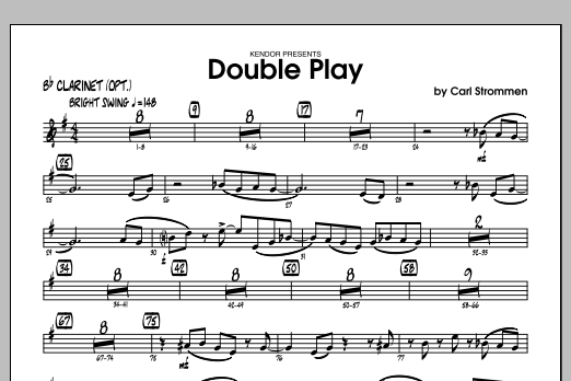 Download Carl Strommen Double Play - Bb Clarinet Sheet Music