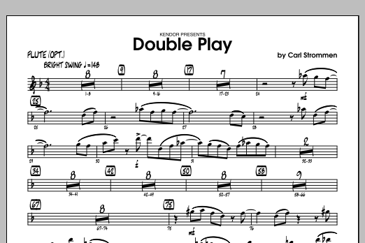 Download Carl Strommen Double Play - Flute Sheet Music