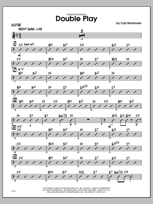 Download Carl Strommen Double Play - Guitar Sheet Music