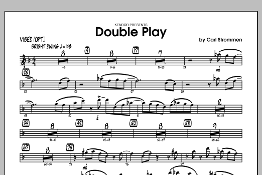 Download Carl Strommen Double Play - Vibes Sheet Music