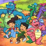 Download or print Dragon Tales Theme Sheet Music Printable PDF 4-page score for Children / arranged Piano, Vocal & Guitar (Right-Hand Melody) SKU: 29371.