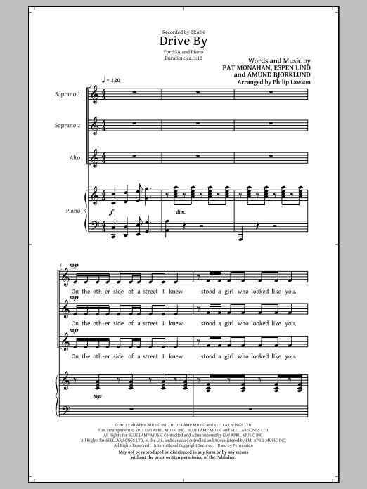 Download Train Drive By (arr. Philip Lawson) Sheet Music