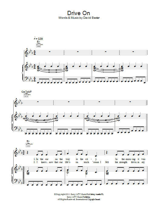 Download Avalanche City Drive On Sheet Music