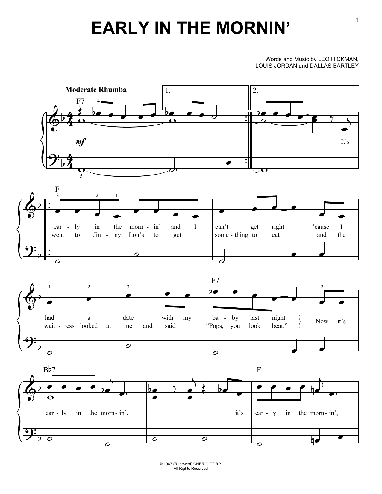 Download Buddy Guy Early In The Mornin' Sheet Music