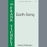 Download or print Earth Song Sheet Music Printable PDF 6-page score for A Cappella / arranged SATB Choir SKU: 446589.