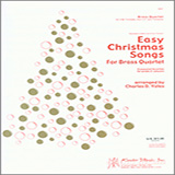 Download or print Easy Christmas Songs For Brass Quartet - Full Score Sheet Music Printable PDF 10-page score for Christmas / arranged Brass Ensemble SKU: 374083.