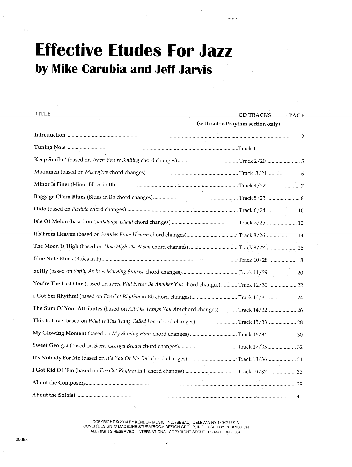 Download Jeff Jarvis Effective Etudes For Jazz - Guitar Sheet Music