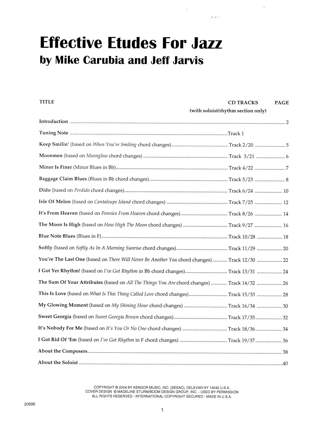 Download Mike Carubia & Jeff Jarvis Effective Etudes For Jazz - Trombone Sheet Music