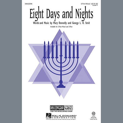 Download Mary Donnelly Eight Days And Nights Sheet Music and Printable PDF Score for 3-Part Mixed Choir