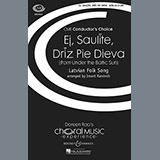 Download or print Ej, Saulite, Driz Pie Dieva Sheet Music Printable PDF 8-page score for Concert / arranged SATB Choir SKU: 72118.