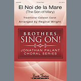 Download or print El Noi De La Mare (The Son of Mary) (arr. Reginal Wright) Sheet Music Printable PDF 6-page score for Concert / arranged TTBB Choir SKU: 439656.