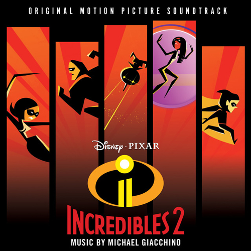 Download Michael Giacchino Elastigirl Is Back (from Incredibles) Sheet Music and Printable PDF Score for Big Note Piano