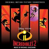 Download Michael Giacchino Elastigirl Is Back (from Incredibles 2) Sheet Music and Printable PDF Score for Big Note Piano