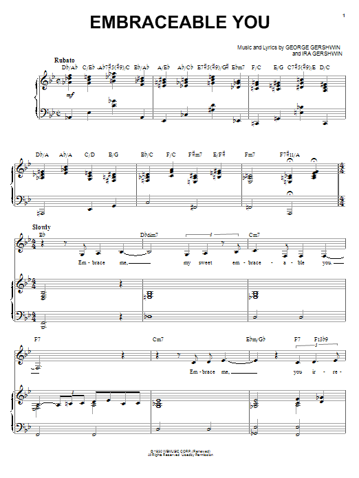 Download Ella Fitzgerald Embraceable You Sheet Music