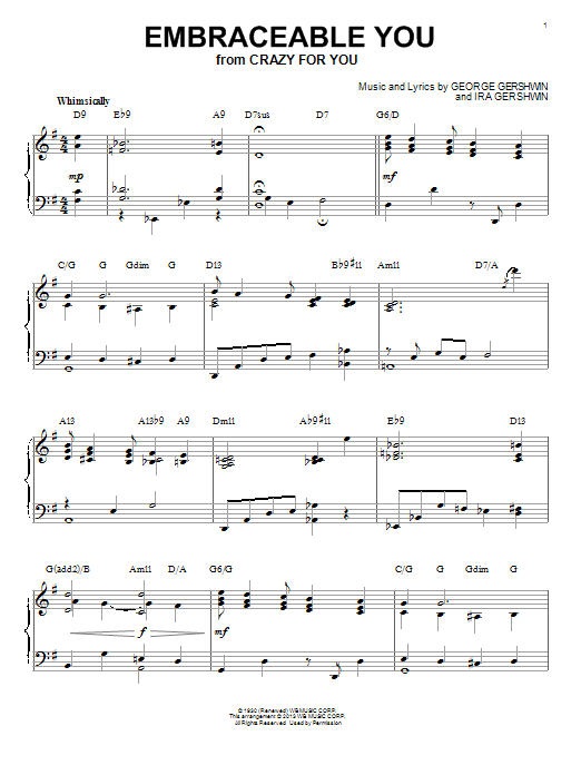 Download George Gershwin Embraceable You [Jazz version] (arr. Br Sheet Music