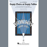 Download or print Empty Chairs At Empty Tables (from Les Miserables) (arr. Ed Lojeski) Sheet Music Printable PDF 7-page score for Musical/Show / arranged SAB Choir SKU: 253629.