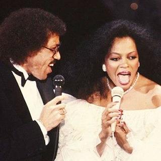 Lionel Richie & Diana Ross image and pictorial