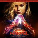 Download or print Entering Enemy Territory (from Captain Marvel) Sheet Music Printable PDF 4-page score for Film/TV / arranged Piano Solo SKU: 414733.